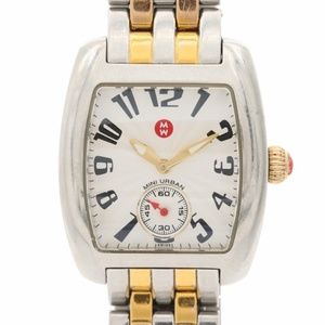 Michele Mini Urban Two Tone Stainless Steel Watch